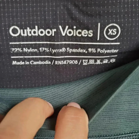 Outdoors Voices Full Length Legging Size XS - Picture 3 of 4